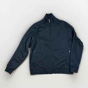 Nike Golf Jacket Mens XL Black Volvo Logo Zip-Up Sportswear Pockets Performance